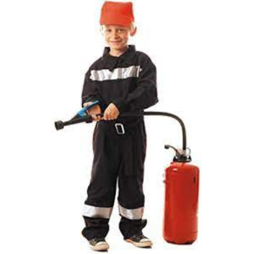 French firefighter costume for different ages