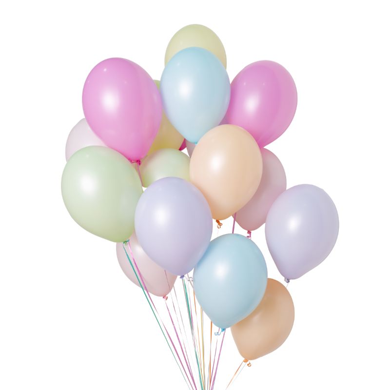 Bunch of macaroni balloons 20 pcs