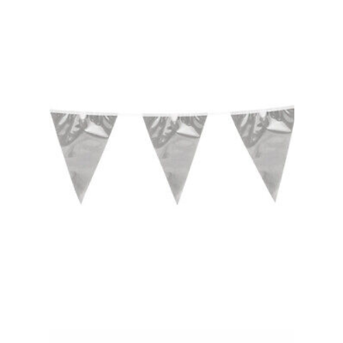 Metallic flag-banner 10m in a different color