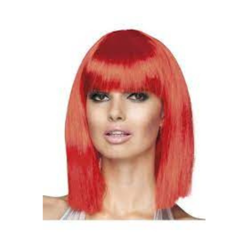 Colorful wigs with braids