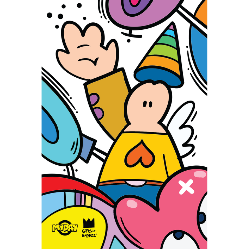 Greeting card small and large size