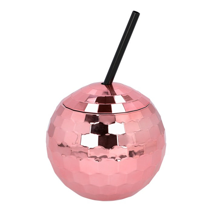 Cup with sippy cup disco ball 650ml different colors