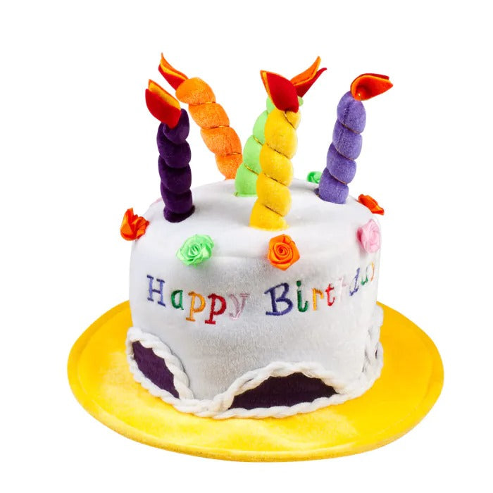 Cream cake hat colorful Happy Birthday