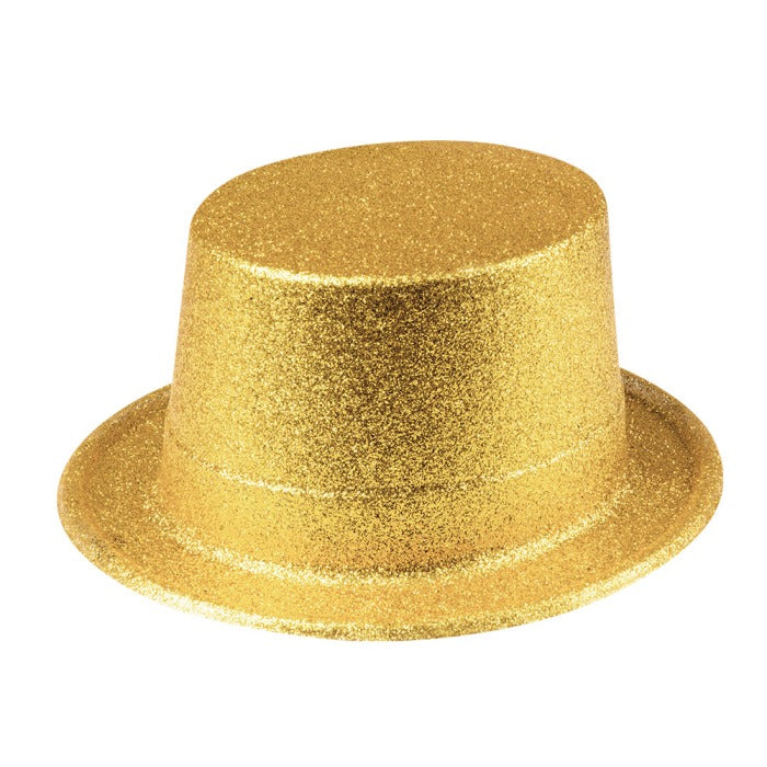 The cap is glittering in different colors