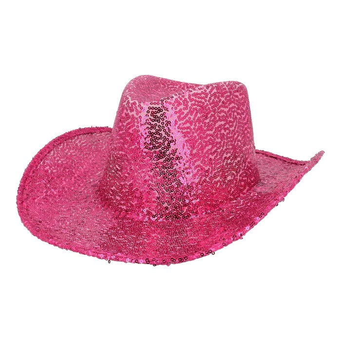 Cowboy hat hot pink
