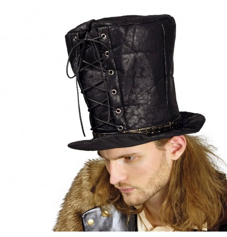 Steampunk hat with strap