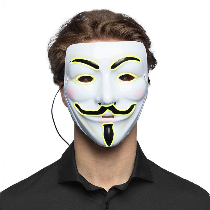 Luminous Mask Protest