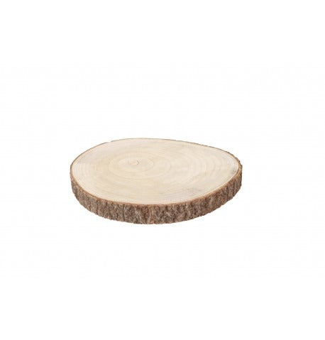 Round wooden decoration 34X3.5 cm