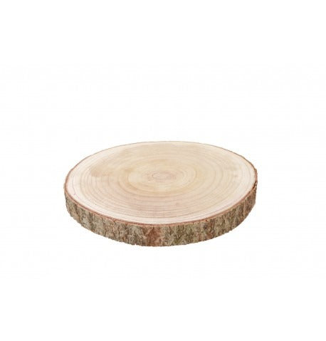 Round wooden decoration 38X3.5 cm
