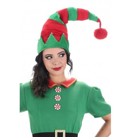 Elf hat with bell 63 cm