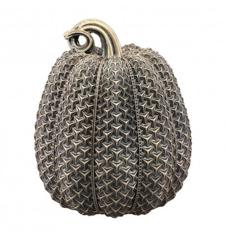 დეკორაცია სპილენძისფერი გოგრა 16.5CM X 20.5CM