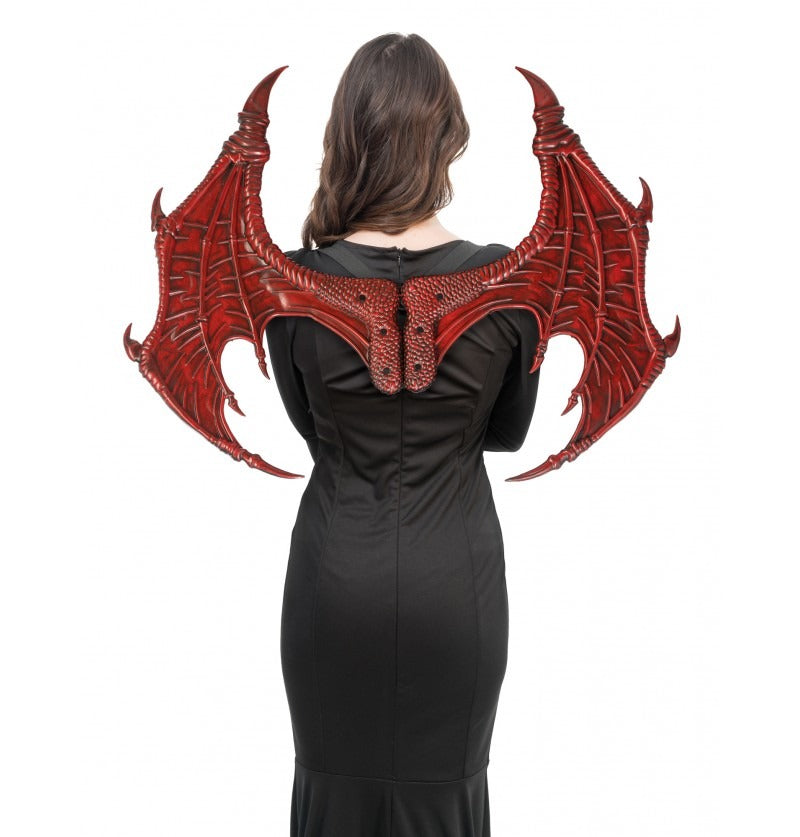 დემონის წითელი ფრთები 74CM X 62CM X 3CM