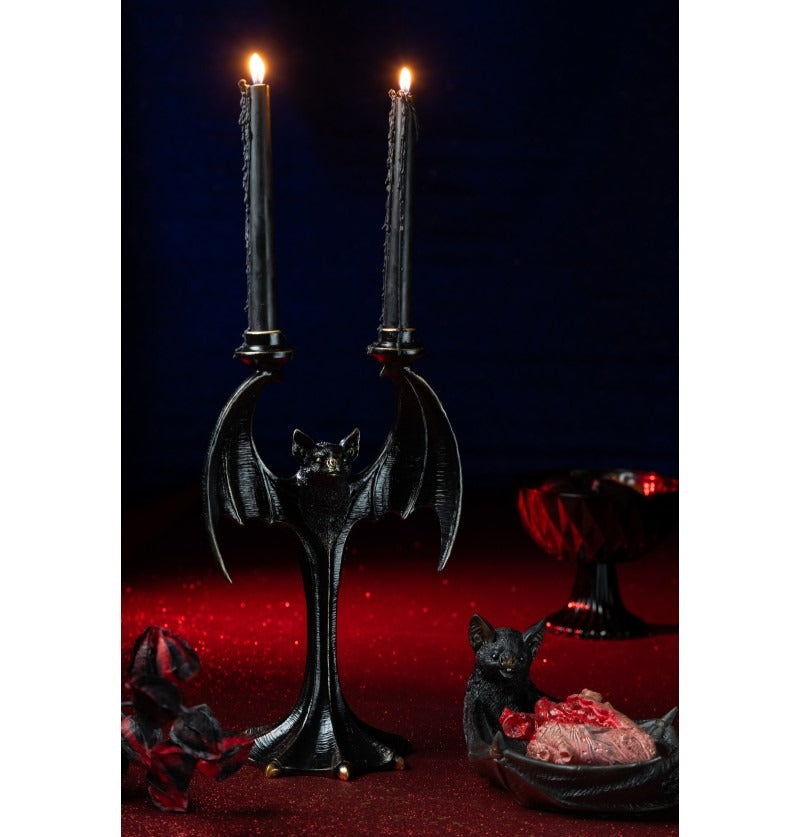 შავი სასანთლე ღამურა 21.5CM X 15.5CM X 34.8CM