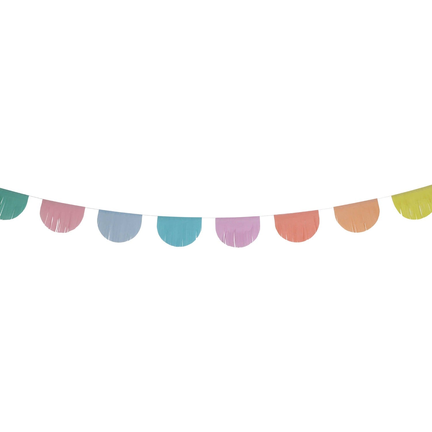 Garland in pastel colors 6m