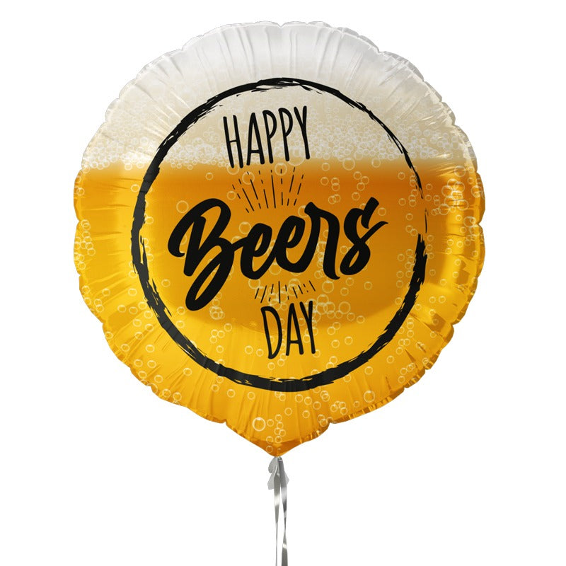 Foil balloon Happy Beers Day 44 cm