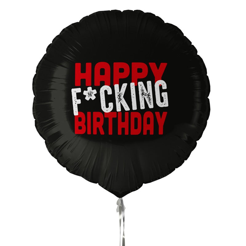 Foil balloon Happy F*cking Birthday 44 cm