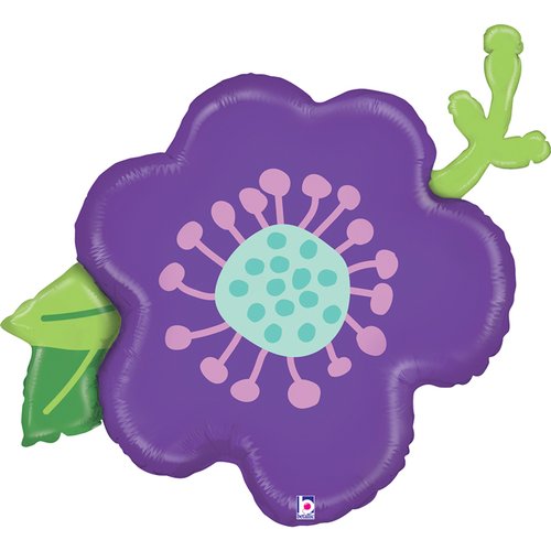 ბუშტი Purple Flower 61X62სმ