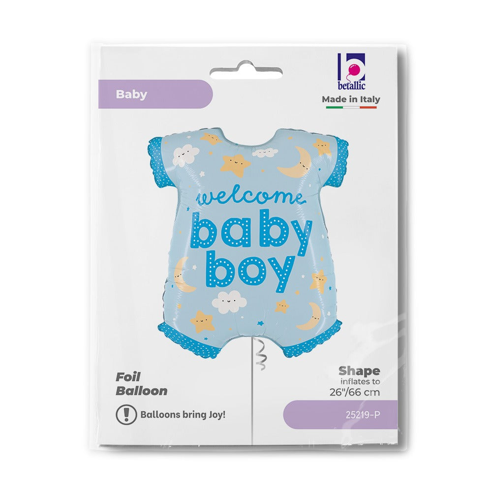 ფოლგირებული ბუშტი Baby Boy Onesie