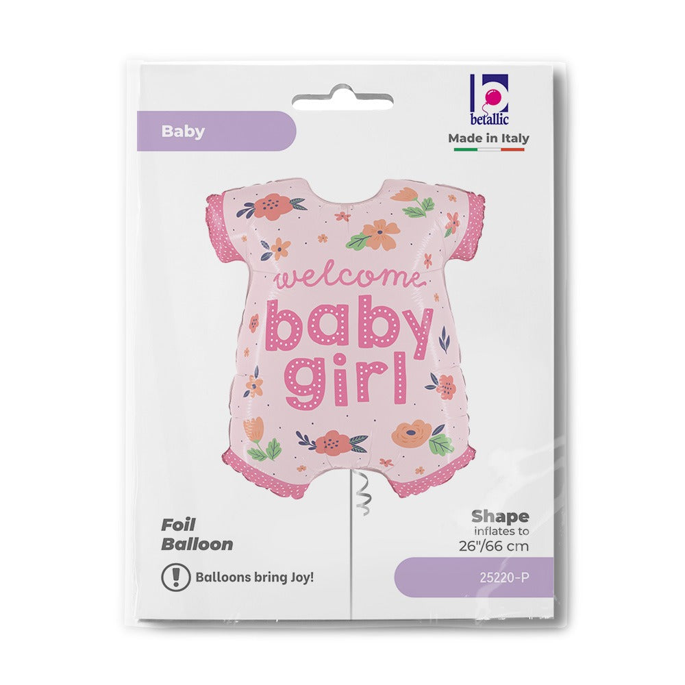 ფოლგირებული ბუშტი Baby Girl Onesie