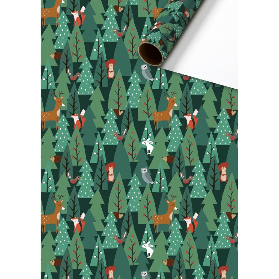 შესაფუთი ქაღალდი სხვადასხვანაირი "Basic Xmas Kids" 70x200სმ 1ც