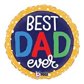 ფოლგირებული ბუშტი Best Dad Ever