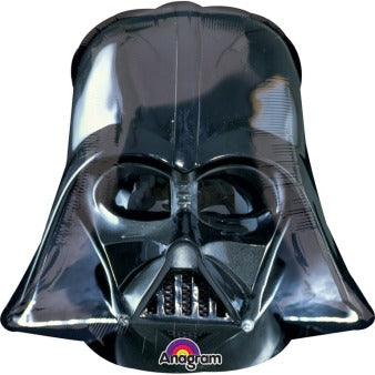 ფოლგირებული გიგანტური ბუშტი Darth Vader Helmet 63სმ x 63სმ
