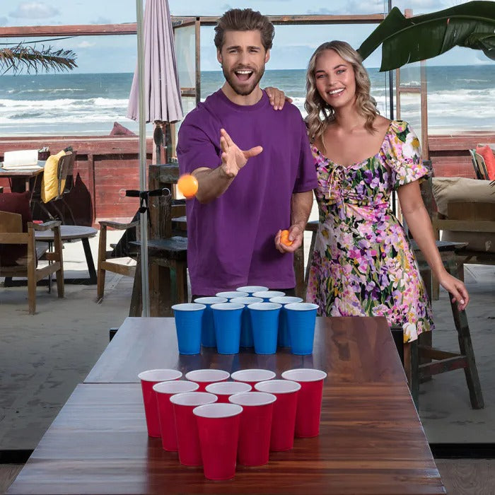 Drinking game Beer Pong (22 cups and 4 balls)