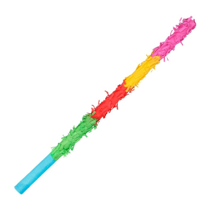 Colorful pinata stick 58 cm