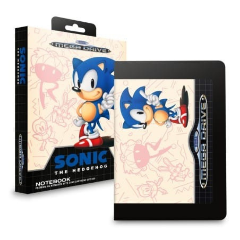 Notebook Sonic A5 with gift box