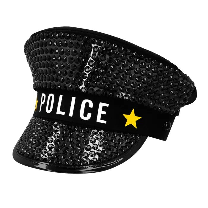 მბრწყინავი ქუდი POLICE