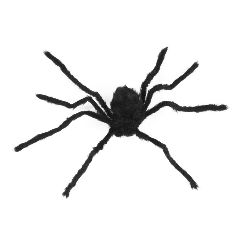Black spider tarantula 90 cm