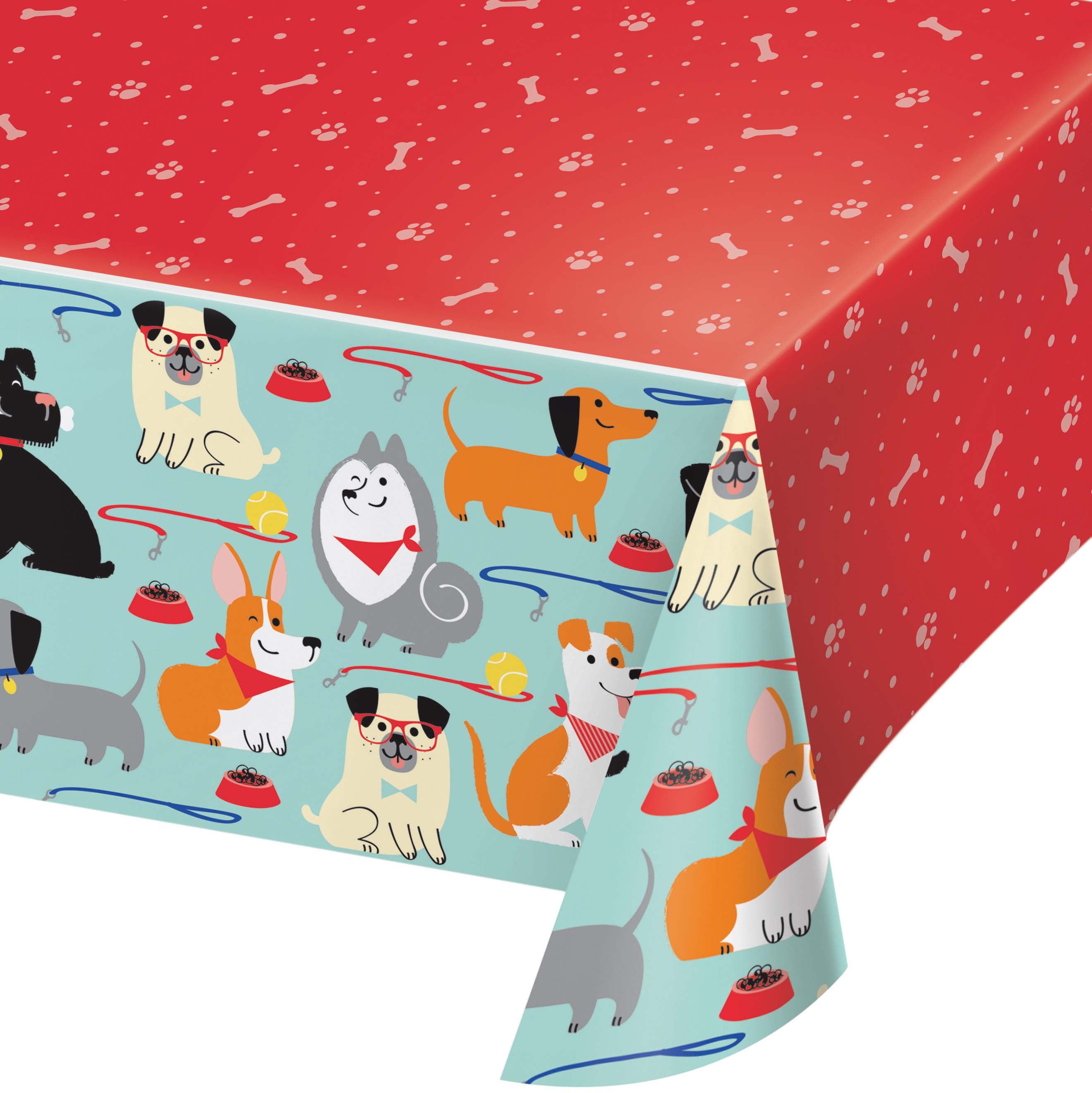 Table Cover Dogs Party 137cmX223cm