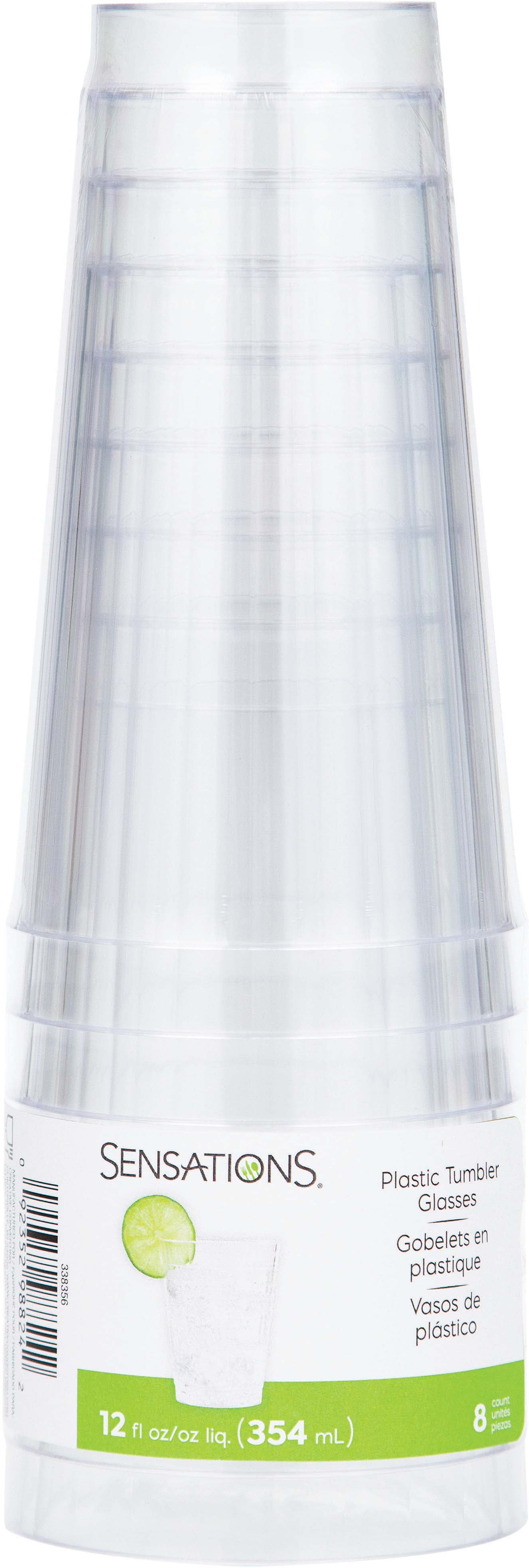 Gamkarvale plastic cup 8 pcs 350 ml