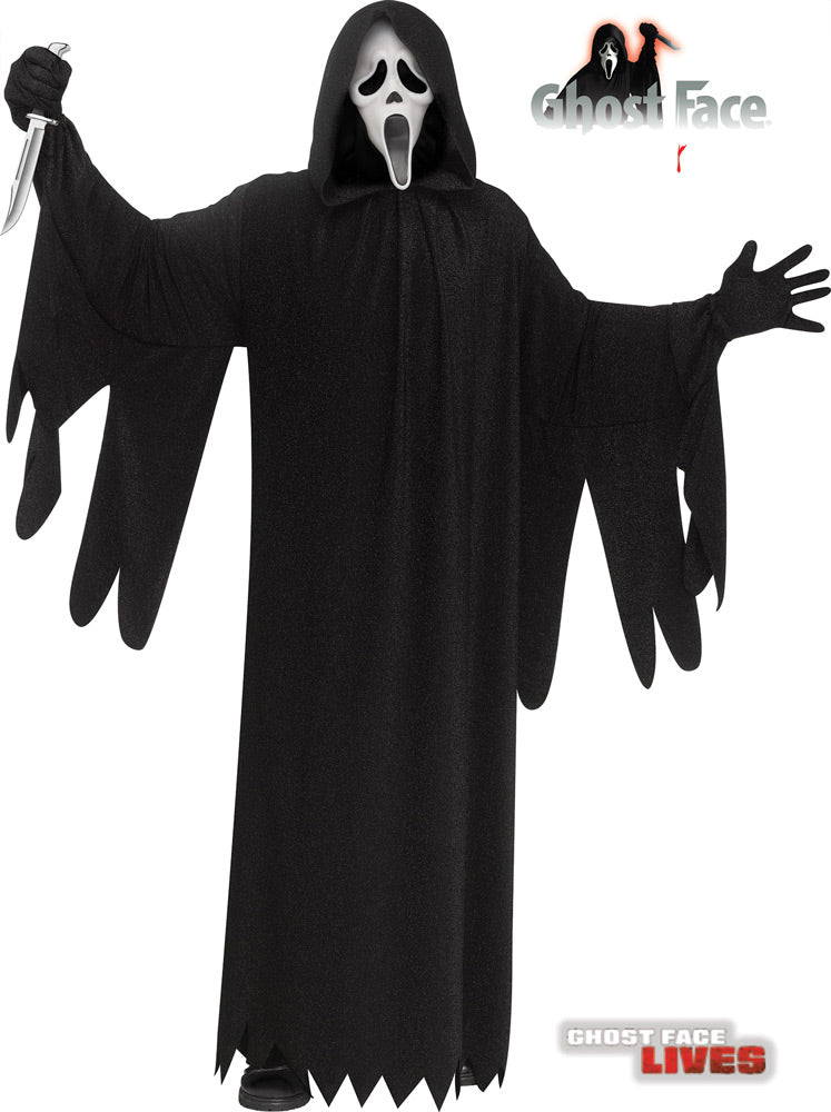 Adult Scream costume with mask Ghost Face (25th Anniversary Movie) One size