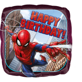 ფოლგირებული ბუშტი "Spider-Man Happy Birthday"