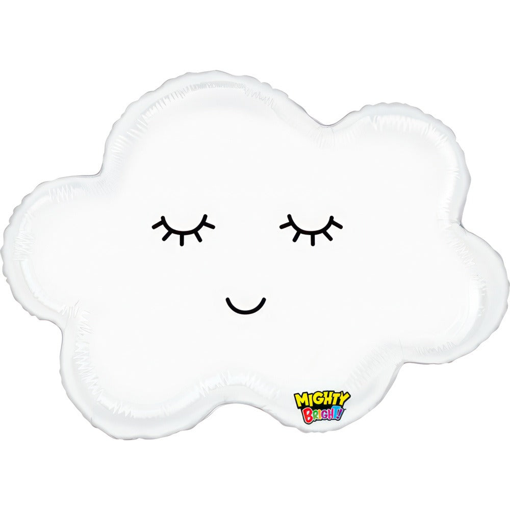 Foil balloon sleeping cloud 76 cm