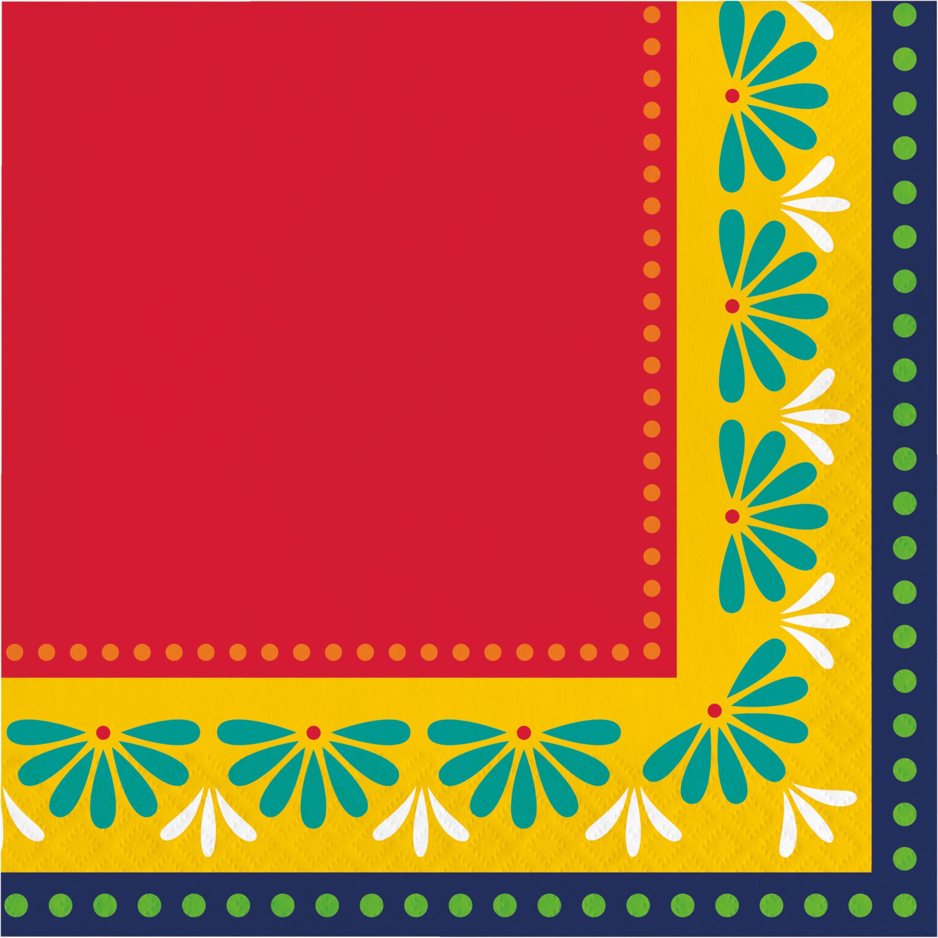 Paper napkin Fiesta red 16 pcs