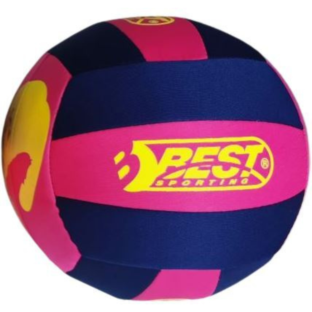Beach volleyball ball of different colors