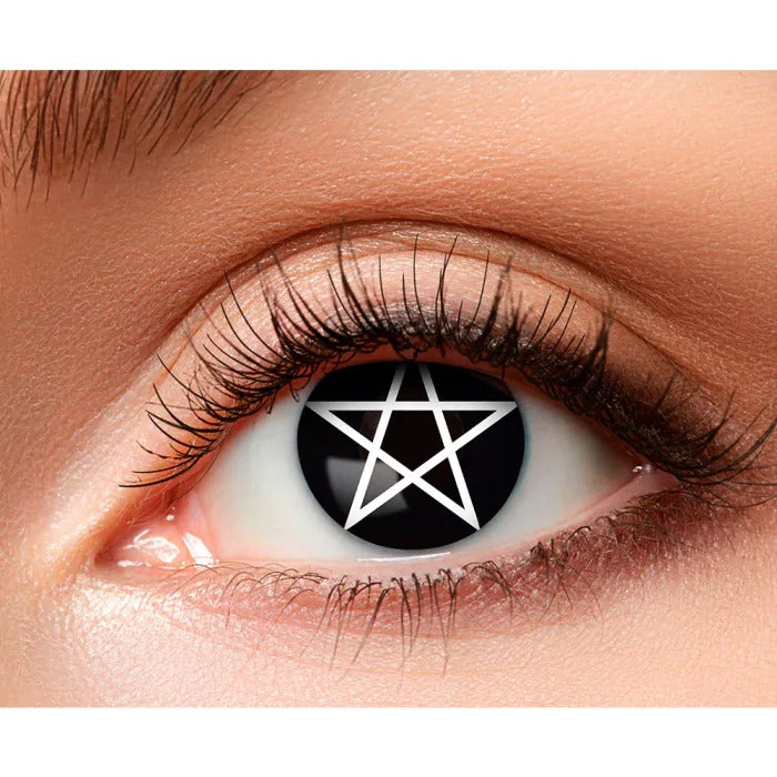 Eye lens Pentagram one week