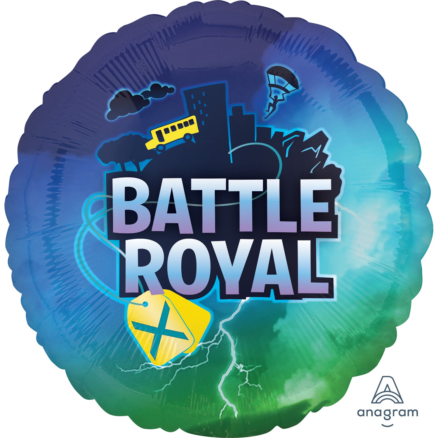 სტანდარტული ფოლგირებული ბუშტი Battle Royal