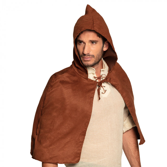 Brown cloak Medieval 85 cm