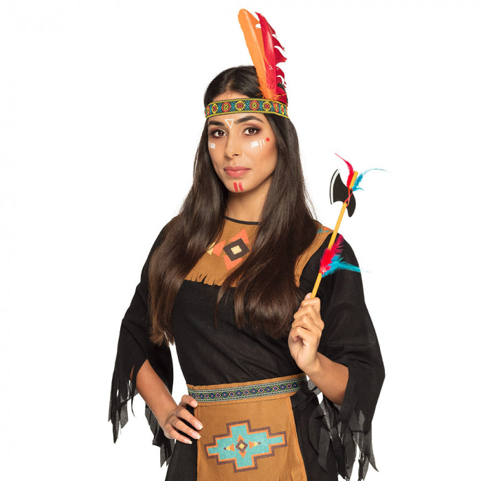 Indian set Cheyenne (headgear and ax)