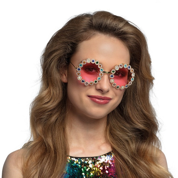 Crystal party glasses