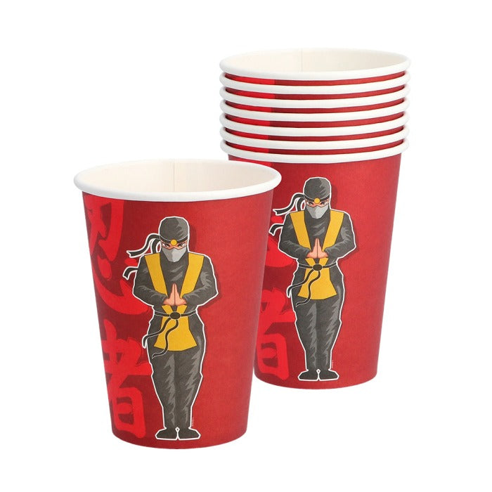 Ninja paper cup 8 pcs 210 ml