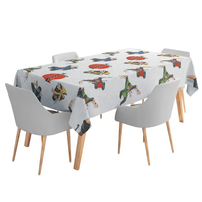 Paper table cover ninja 120x180 cm
