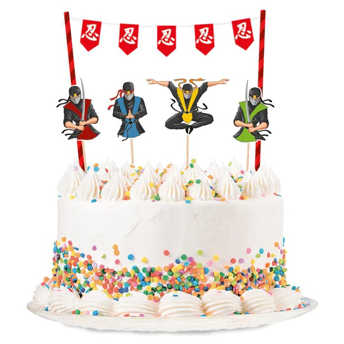 Ninja cake decoration
