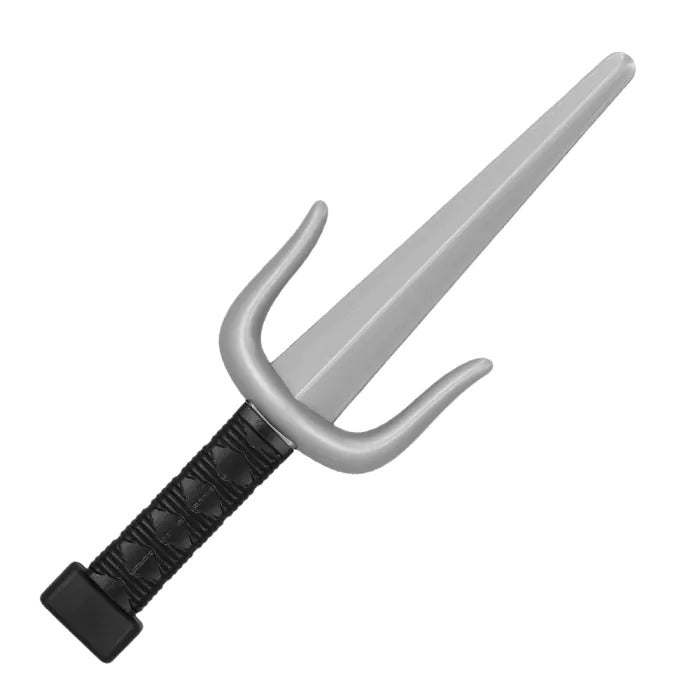 Set of ninja tools 7 pcs (kunai, sword, shooting star 3 pcs and Ninchaku 2 pcs)