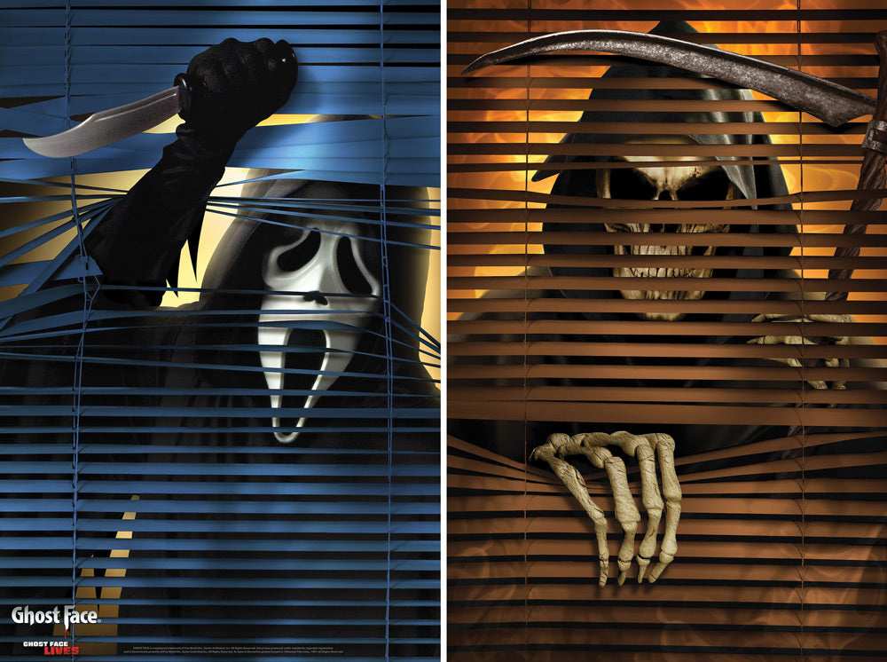 ჰელოუინის ფანჯრის დეკორაცია Creeper 1ც 91 x 61სმ