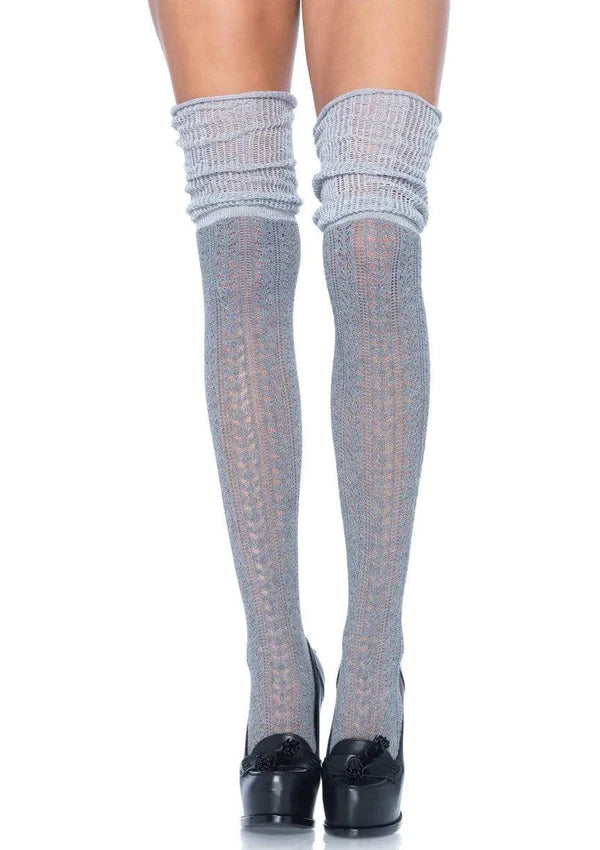 High-neck knitted sock Serena different colors