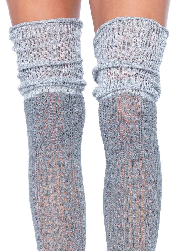 High-neck knitted sock Serena different colors